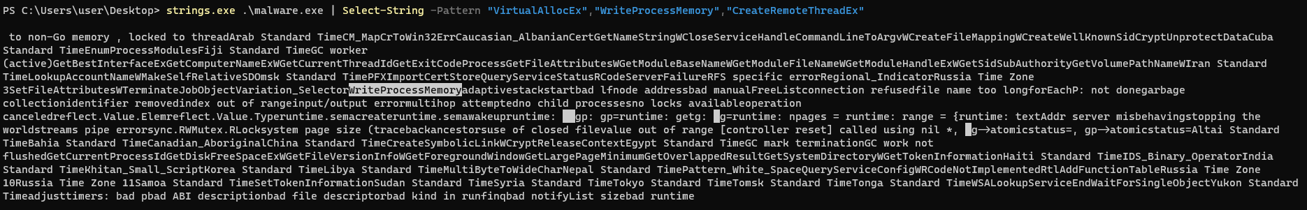 Resolving function addresses using hashes